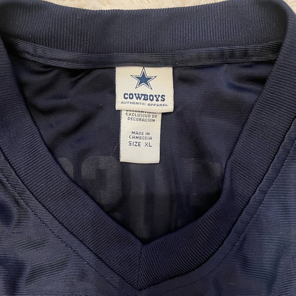 Reebok Drew Bledsoe #11 Dallas Cowboys Jersey youth XL - Picture 5 of 6